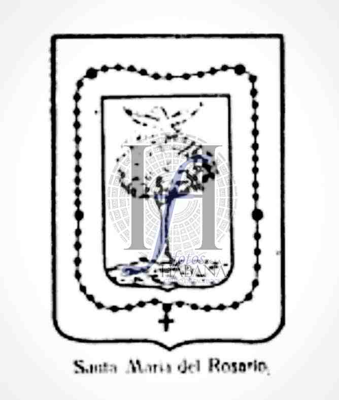 Escudo de Santa María del Rosario 
