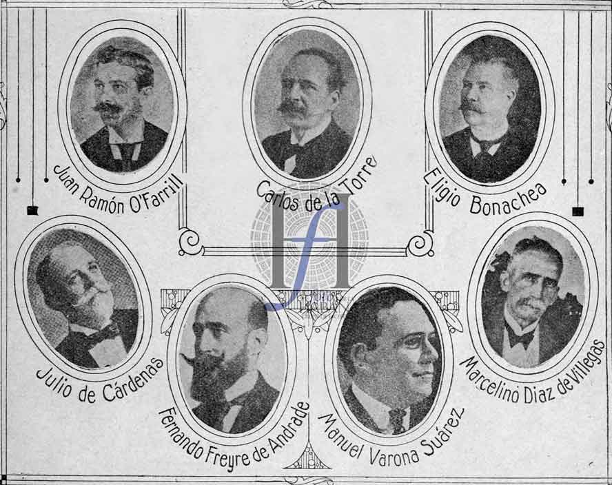 Pagina de Jurisprudencia con todos los alcaldes de la habana